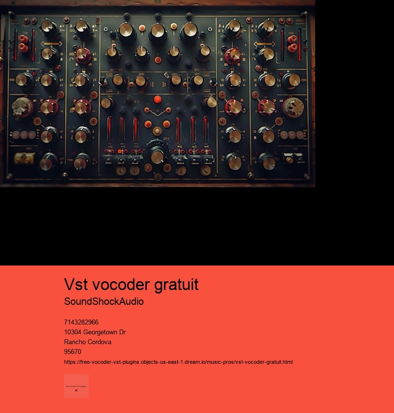 vst vocoder gratuit